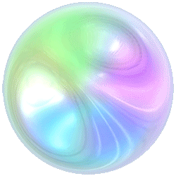 Gif animé billes pastel